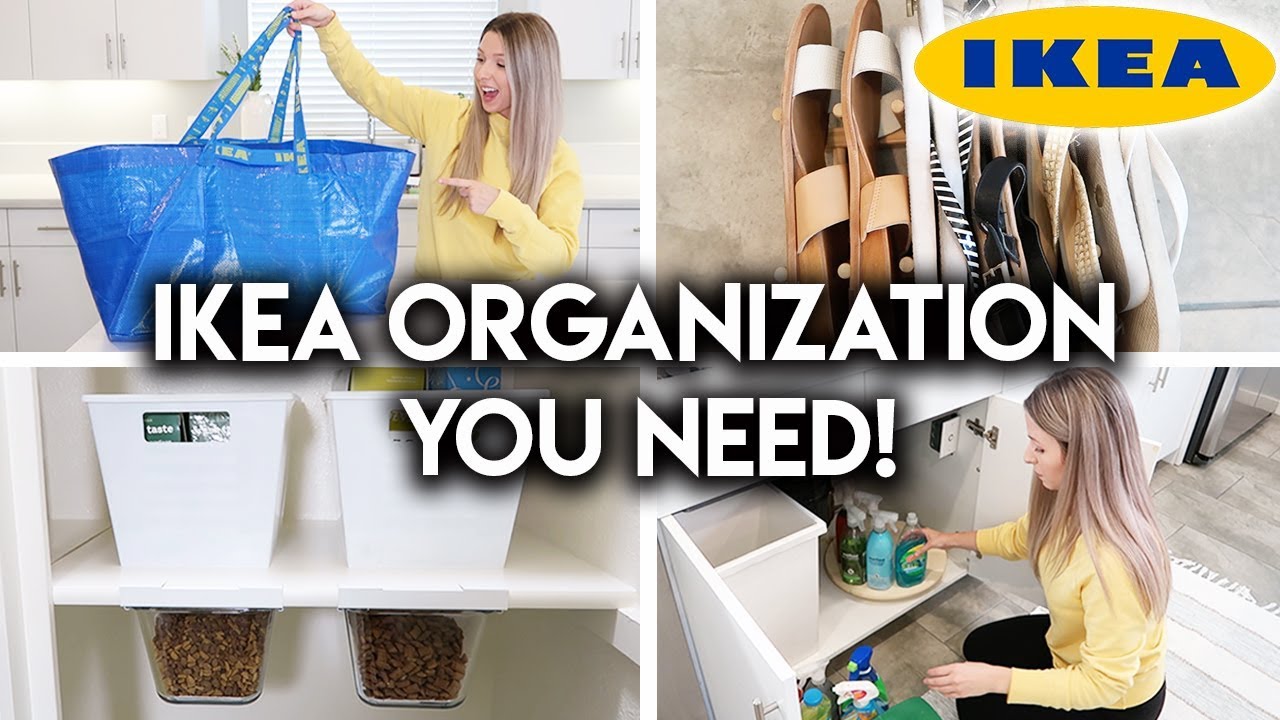 IKEA HOME ORGANIZATION IDEAS + HAUL