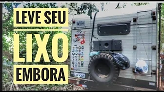 RECOLHA SEU LIXO DA NATUREZA VIAJANDO DE MOTORHOME PELO BRASIL TEMPORADA 2019 #24
