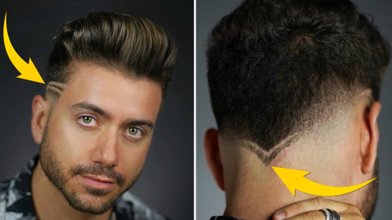 ⁣BEST EDGY HAIRCUT FOR MEN | Summer Hairstyle w/ Lines & Design | Alex Costa