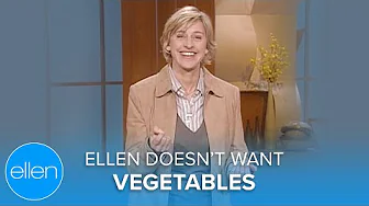 ⁣Ellen Doesn’t Want to Eat Her Vegetables
