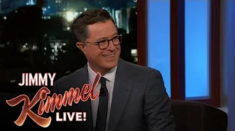 Stephen Colbert Liked Jimmy Kimmel’s Sean Spicer Interview