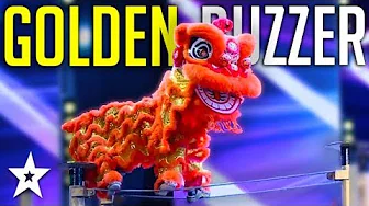 DANGEROUS Lion Dance Gets GOLDEN BUZZER On Myanmars Got Talent 2019! | Got Talent Global