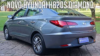 Novo Hyundai HB20S Diamond Plus 1.0 Turbo