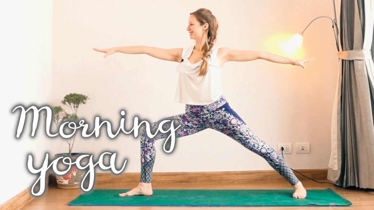 ⁣20 min Full Body Morning Yoga Stretches