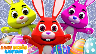 música do bunny hop | especial de páscoa | músicas para crianças | Aqui Bebês Cantam