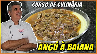 Curso de Culinária - Cozinhe Comigo - Angú à Baiana #angúabaiana