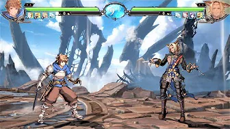 ⁣My first time playing this Fighting Game - Gran vs Lowain (Hardest AI)