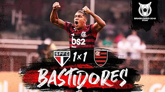 São Paulo 1 x 1 Flamengo - Bastidores
