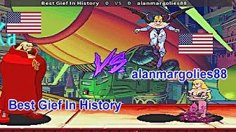 ⁣Marvel vs Capcom - Best Gief In History vs alanmargolies88