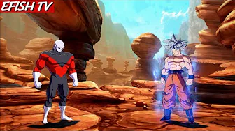 ⁣Jiren & Blue Vegeta vs Ultra Instinct Goku & Janemba (Hardest AI) - Dragon Ball FighterZ