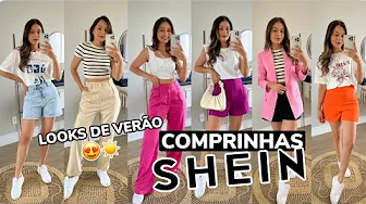 ⁣COMPRINHAS DE VERÃO SHEIN | alfaiataria, jeans, T-shirt… Chegou com 11 dias