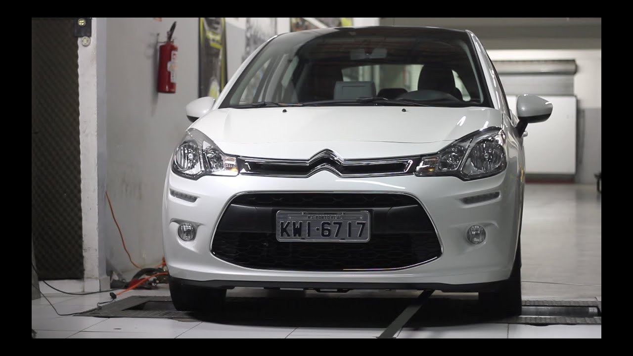 Medimos a potência do motor 1.6 16V do Citroën C3