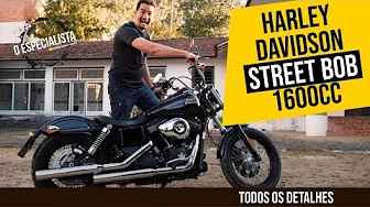 ⁣Testei: Harley-Davidson Street Bob 1600cc