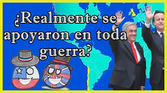 La amistad entre CHILE y el REINO UNIDO  - El Mapa de Sebas