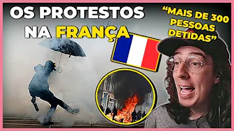 PROTESTOS NA FRANÇA E CARGA HORÁRIA DE 69 HORAS NA COREIA DO SUL | Cortes do História Pública