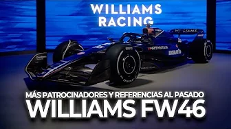 WILLIAMS PRESENTA la LIVERY de su FW46 | MÁS PATROCINADORES y EXPECTATIVAS