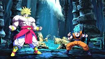 ⁣Broly & Android 21 vs Blue Goku & Blue Vegeta (Hardest AI) - Dragon Ball FighterZ