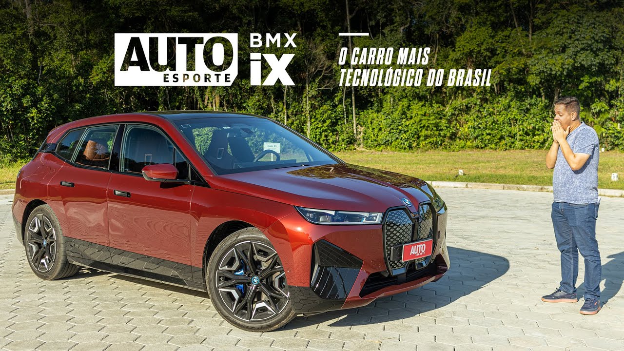 BMW iX: CARRO MAIS TECNOLÓGICO DO BRASIL TEM REALIDADE AUMENTADA E RODA 630 KM COM UMA CARGA