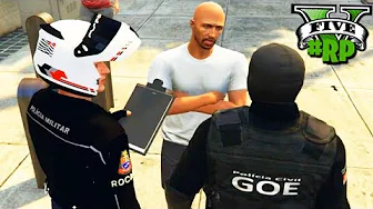 GTA V: ROLEPLAY POLICIAL - ENTREVISTA ser POLICIAL!!! #129