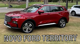 Ford Territory chega totalmente novo. Motor 1.5 Turbo de 169 cv, câmbio tem sete marchas...