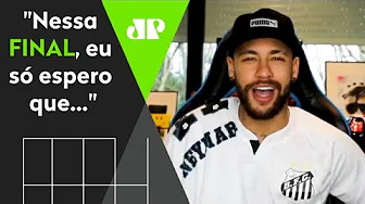 ⁣OLHA o que NEYMAR falou ANTES da FINAL Palmeiras x Santos!